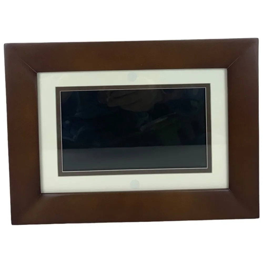 HP 7” Digital Picture Frame DF730V1 800 Pictures NEW Open Box Tested